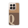 Slim Protection Case［ Original - initial two tone - Q brown ］
