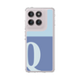 Slim Protection Case［ Original - initial two tone - Q blue ］