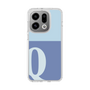 Slim Protection Case［ Original - initial two tone - Q blue ］