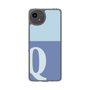 Slim Protection Case［ Original - initial two tone - Q blue ］