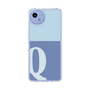 Slim Protection Case［ Original - initial two tone - Q blue ］