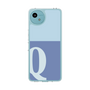 Slim Protection Case［ Original - initial two tone - Q blue ］