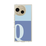 Slim Protection Case［ Original - initial two tone - Q blue ］