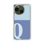 Slim Protection Case［ Original - initial two tone - Q blue ］