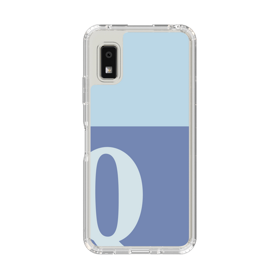 Slim Protection Case［ Original - initial two tone - Q blue ］