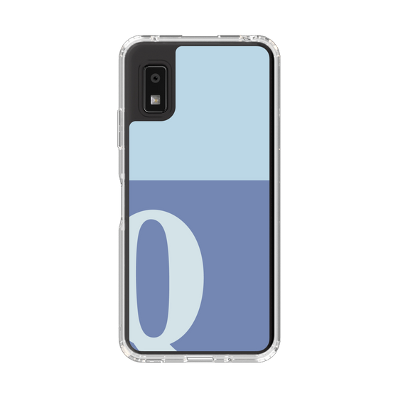 Slim Protection Case［ Original - initial two tone - Q blue ］