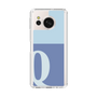 Slim Protection Case［ Original - initial two tone - Q blue ］