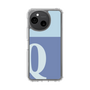Slim Protection Case［ Original - initial two tone - Q blue ］