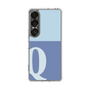 Slim Protection Case［ Original - initial two tone - Q blue ］