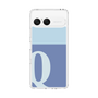 Slim Protection Case［ Original - initial two tone - Q blue ］