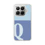 Slim Protection Case［ Original - initial two tone - Q blue ］