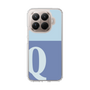 Slim Protection Case［ Original - initial two tone - Q blue ］