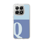 Slim Protection Case［ Original - initial two tone - Q blue ］