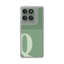 Slim Protection Case［ Original - initial two tone - Q green ］