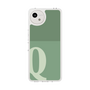 Slim Protection Case［ Original - initial two tone - Q green ］