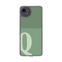 Slim Protection Case［ Original - initial two tone - Q green ］