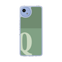 Slim Protection Case［ Original - initial two tone - Q green ］