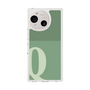 Slim Protection Case［ Original - initial two tone - Q green ］