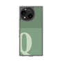 Slim Protection Case［ Original - initial two tone - Q green ］