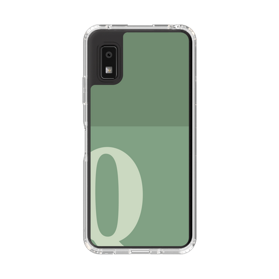 Slim Protection Case［ Original - initial two tone - Q green ］