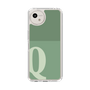 Slim Protection Case［ Original - initial two tone - Q green ］