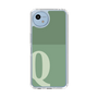 Slim Protection Case［ Original - initial two tone - Q green ］