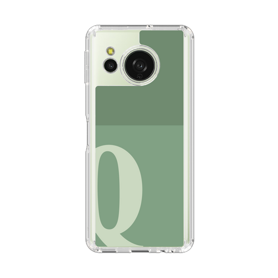 Slim Protection Case［ Original - initial two tone - Q green ］