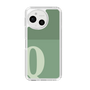 Slim Protection Case［ Original - initial two tone - Q green ］