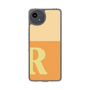 Slim Protection Case［ Original - initial two tone - R orange ］