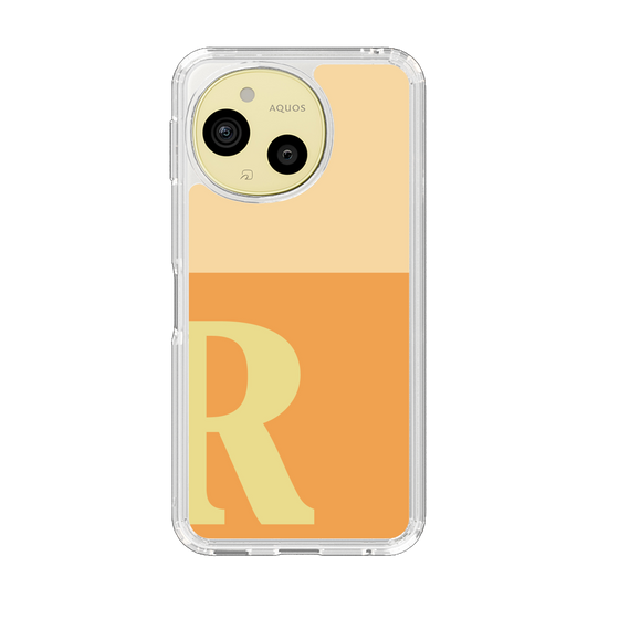 Slim Protection Case［ Original - initial two tone - R orange ］