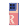 Slim Protection Case［ Original - initial two tone - R pink ］