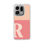 Slim Protection Case［ Original - initial two tone - R pink ］