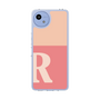 Slim Protection Case［ Original - initial two tone - R pink ］