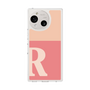 Slim Protection Case［ Original - initial two tone - R pink ］