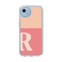 Slim Protection Case［ Original - initial two tone - R pink ］