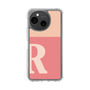 Slim Protection Case［ Original - initial two tone - R pink ］