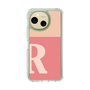 Slim Protection Case［ Original - initial two tone - R pink ］