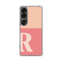 Slim Protection Case［ Original - initial two tone - R pink ］