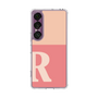 Slim Protection Case［ Original - initial two tone - R pink ］