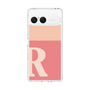 Slim Protection Case［ Original - initial two tone - R pink ］
