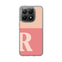 Slim Protection Case［ Original - initial two tone - R pink ］