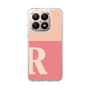Slim Protection Case［ Original - initial two tone - R pink ］