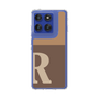 Slim Protection Case［ Original - initial two tone - R brown ］
