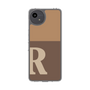 Slim Protection Case［ Original - initial two tone - R brown ］