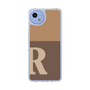 Slim Protection Case［ Original - initial two tone - R brown ］