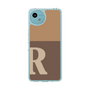 Slim Protection Case［ Original - initial two tone - R brown ］