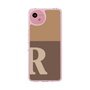 Slim Protection Case［ Original - initial two tone - R brown ］