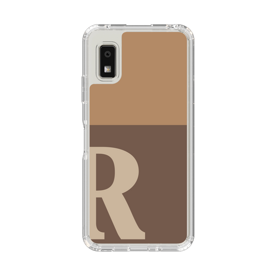 Slim Protection Case［ Original - initial two tone - R brown ］