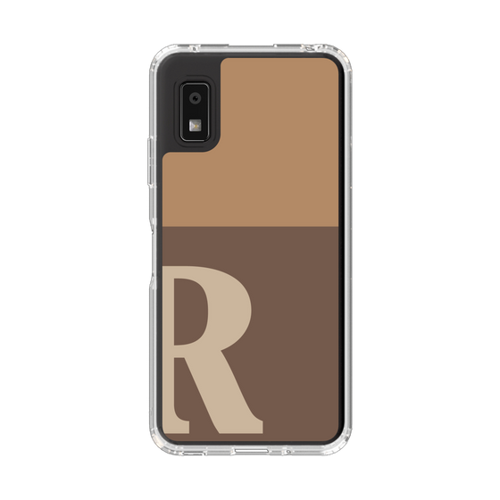 Slim Protection Case［ Original - initial two tone - R brown ］