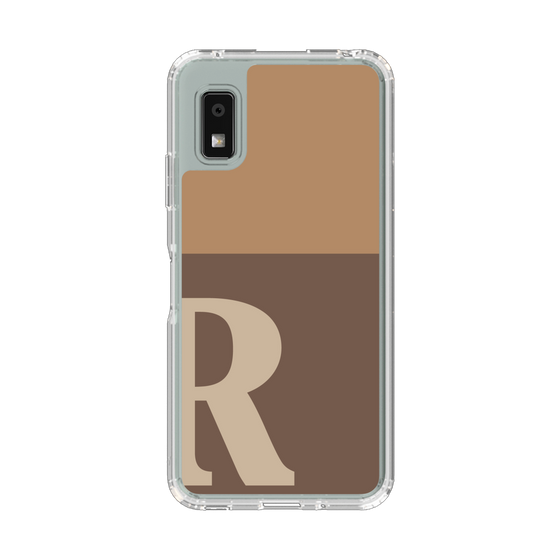 Slim Protection Case［ Original - initial two tone - R brown ］